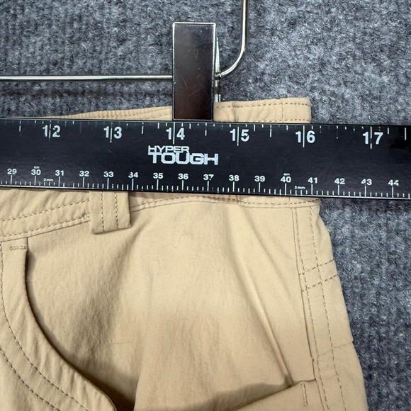 REI Co Op Pants Women 10 Khaki‎ Zip Off Convertible Cargo Shorts Outdoor Hiking - Picture 2 of 16